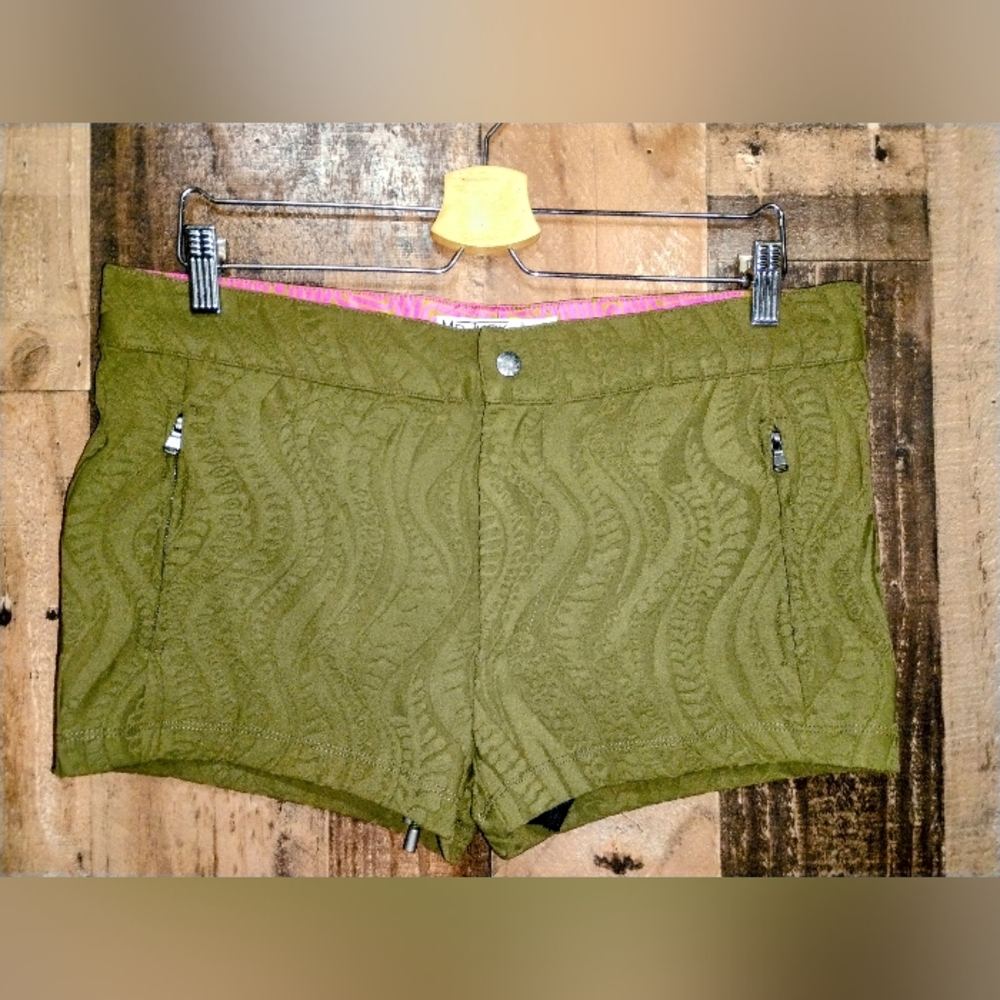 NWT MR. TURK Gaviota Kelp Forest Jacquard Men's Swim Bathing Trunks Shorts 34